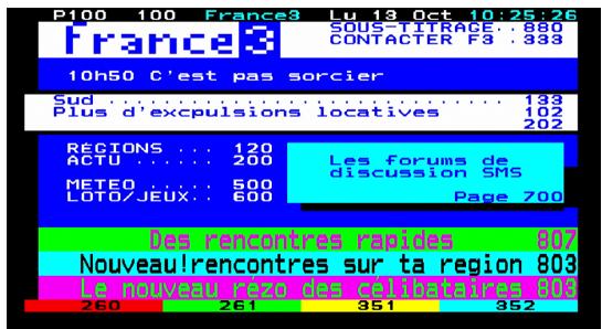 CGV 70130_ESAT_HD-W3 - Afficher le télétexte - 1