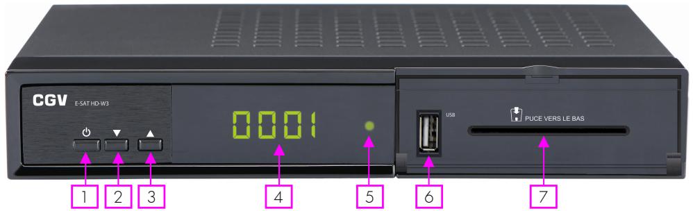 CGV 70130_ESAT_HD-W3 - La face avant - 1