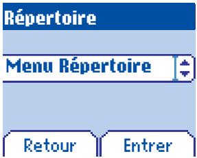 SAGEM M2002 - Utilisation du répertoire - 1