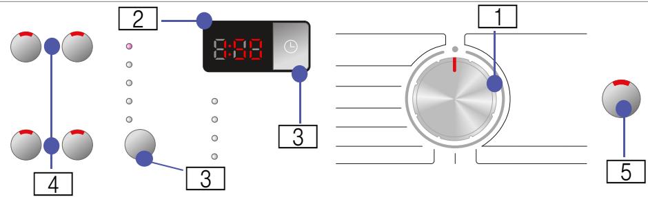 8OSCH WAQ28321FF - Bandeau de commande - 1