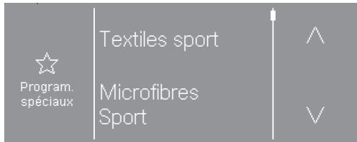 MIELE LaveLingEWM507DVSST - Sélectionner un programme - 3