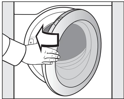 MIELE LaveLingEWM507DVSST - Fermer la porte - 2