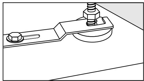 MIELE LaveLingEWM507DVSST - Dévissage et blocage des pieds - 3