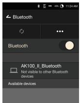 ASTELL KERN AK100 - Turn Bluetooth On/Off - 1