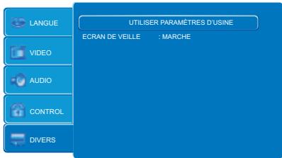 PEEKTON PK7400DVD - Utiliser paramètres d'usine - 1