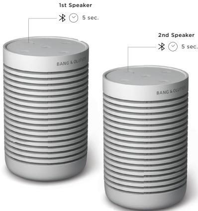 BANG & OLUFSEN Beosound Explore - Couplage de l'enceinte - 1