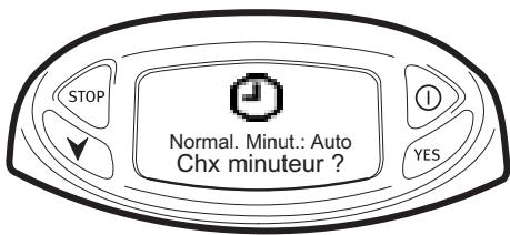 ELECTROLUX ZA 1 TRILOBITE - Pour programmer la durée du nettoyage, procédez comme suit : - 1