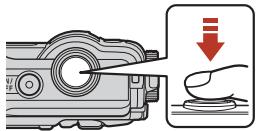 NIKON COOLPIX W300 - Appuyez sur le déclencheur à mi-course. - 1