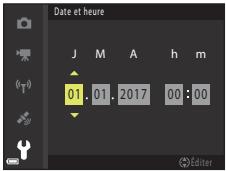 NIKON COOLPIX W300 - Fuseau horaire et date - 1