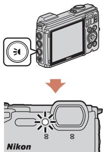 NIKON COOLPIX W300 - Utilisation de l'éclairage DEL - 1