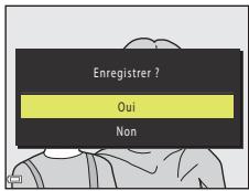 NIKON COOLPIX W300 - Sélectionnez Oui et appuyez sur la commande Ⓞ. - 1