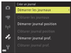NIKON COOLPIX W300 - Démarrage de l'enregistrement du journal - 1