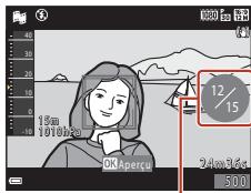 NIKON COOLPIX W300 - Validez ou effacez le clip vidéo enregistré. - 1