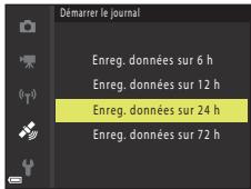 NIKON COOLPIX W300 - Démarrage de l'enregistrement du journal - 3