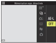NIKON COOLPIX W300 - Spécifiez si vous souhaitez corriger l'exposition (luminosité) et appuyez sur la commande OK (sauf ⚠️ et ⚠️). - 1