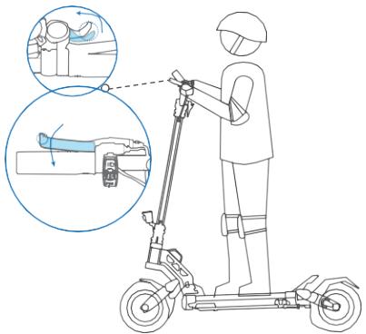 DUALTRON AMINIA521 - Como usar a trotinete - 4