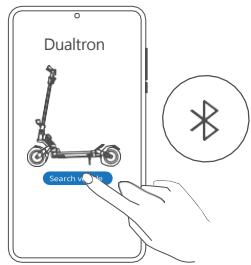 DUALTRON AMINIA521 - Emparelhar o Bluetooth na APP - 1