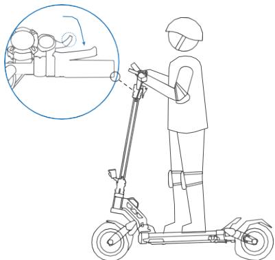 DUALTRON AMINIA521 - Como usar a trotinete - 3