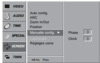 LG-GOLDSTAR MZ50PZ43 - Position de écran (Screen Position) - 2