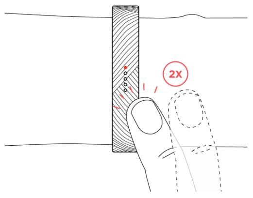 FITBIT FLEX 2 NAVY - Visualisation de la progression vers votre objectif - 1