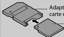 ONKYO DV-BD507 - Remarque sur les cartes mémoire SD - 1