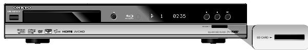 ONKYO DV-BD507 - AVCHD MP3 JPEG - 1