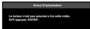 ONKYO DV-BD507 - Conseils pour le produit officiel certifié divx® acheté ou loué - 3