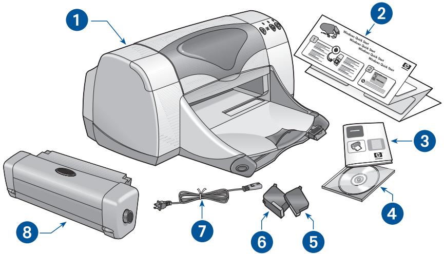 HEWLETT PACKARD 6455 - what's in the box - 1