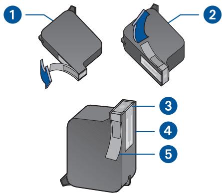HEWLETT PACKARD 6455 - print cartridges - 1