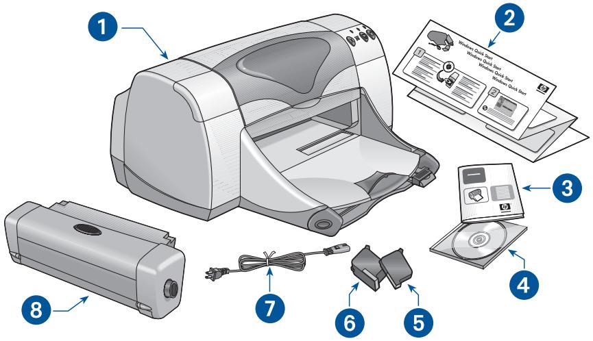 HEWLETT PACKARD 6455 - Contenido de la caja - 1