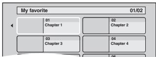 PANASONIC DMR-EX88EF-K - Appuyez sur [▲, ▼, ◀, ►] pour sélectionner le titre que vous désirez copier et appuyez sur [OK]. - 1