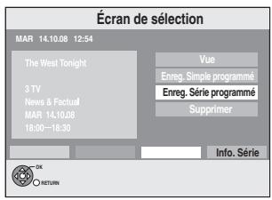 PANASONIC DMR-EX88EF-K - Enregistrement des séries - 1