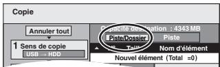 PANASONIC DMR-EX88EF-K - ■ Pour enregistrer dossier par dossier - 1