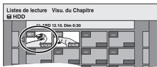 PANASONIC DMR-EX88EF-K - Montage et lecture de listes de lecture/chapitres - 3