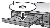 PANASONIC DMR-EX88EF-K - Insertion des disques - 1