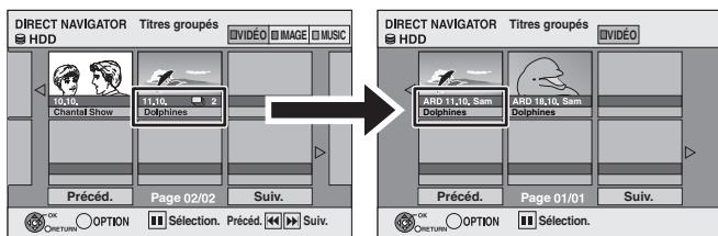 PANASONIC DMR-EX88EF-K - ■ A propos du nom de groupe - 1