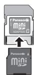 PANASONIC DMR-EX88EF-K - Introduction de la carte - 2