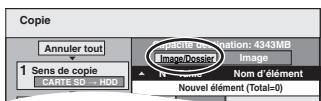 PANASONIC DMR-EX88EF-K - ■ Pour enregistrer dossier par dossier - 1