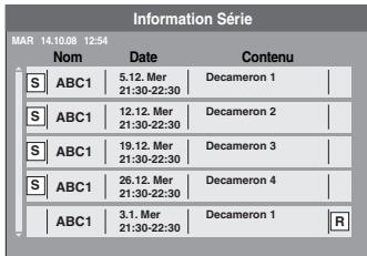 PANASONIC DMR-EX88EF-K - Enregistrement des séries - 3