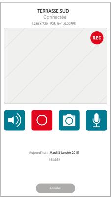 SOMFY ViSiDOM 0C100 - Lancer un enregistrement vidéo - 1