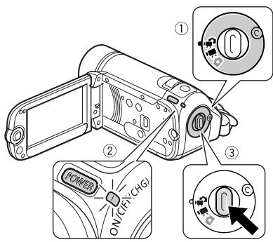 CANON FS305 - Prise de video - 2