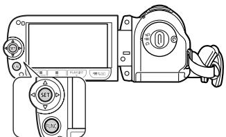 CANON FS305 - Selection d'une option à partir des menus de configuration - 1