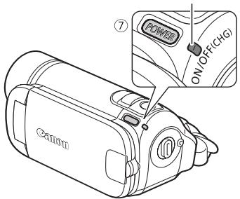 CANON FS305 - Charge de la batterie d'alimentation - 3