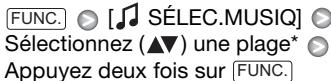 CANON FS305 - Reglez la musique de fond. - 1