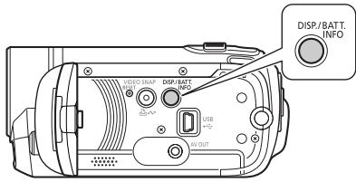 CANON FS305 - Retroéclairage de l'écran LCD - 1