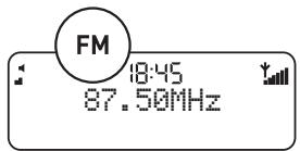 PUREREFERENCE ONE CLASSIC - Sélection des modes DAB et FM - 6