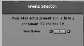 SAGEMCOM BPRSI88-250 HD - Changer de liste favorite - 1