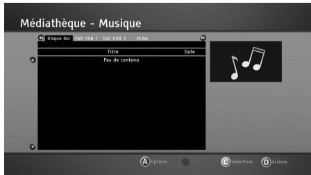 SAGEMCOM BPRSI88-250 HD - Écouter des fichiers musicaux - 2