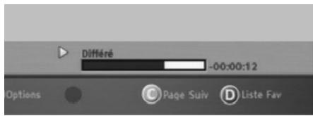 SAGEMCOM BPRSI88-250 HD - Contrôle du direct (mode Direct / mode Différé) - 2