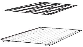 ROSIERES RFI 4324 RB BLANC - Equipement different SELON le type de FOUR - 1